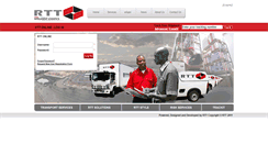 Desktop Screenshot of online.rtt.co.za